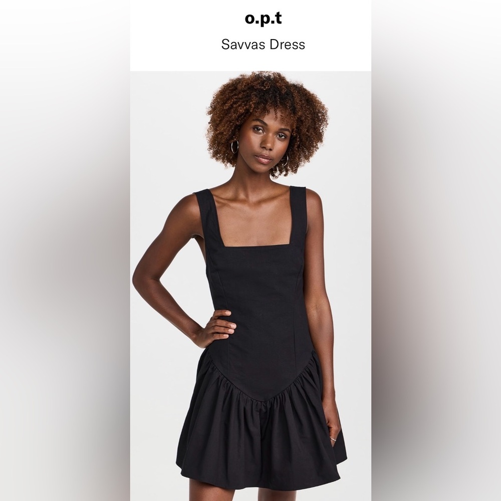 Elegant Black Backless Dress